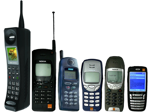 three mobile communication