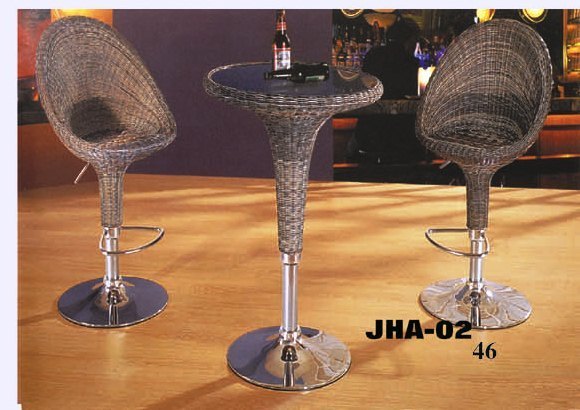 Wicker bar set.JHA-02