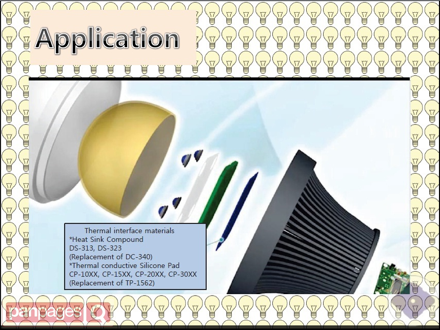 Application of LED Bulb Adhesive 6