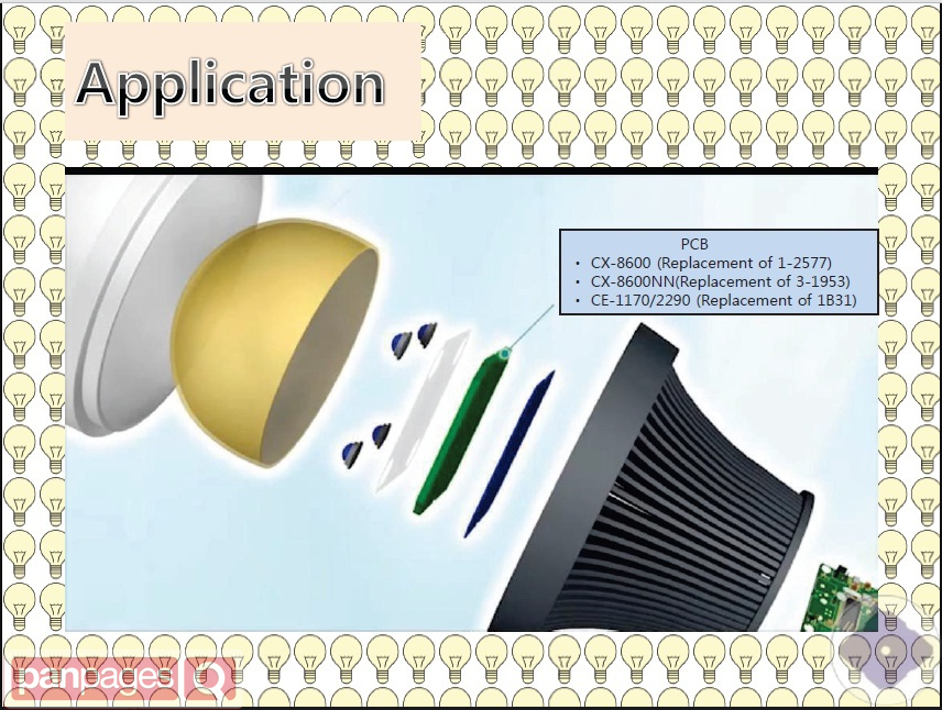 Application of LED Bulb Adhesive 5