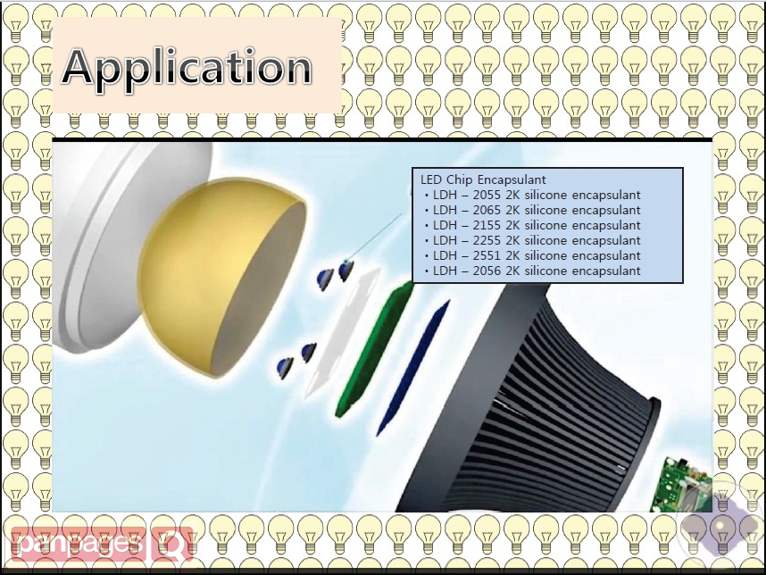 Application of LED Bulb Adhesive 4