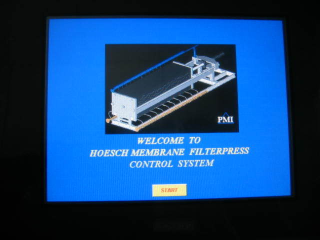 Touch Screen Welcome page