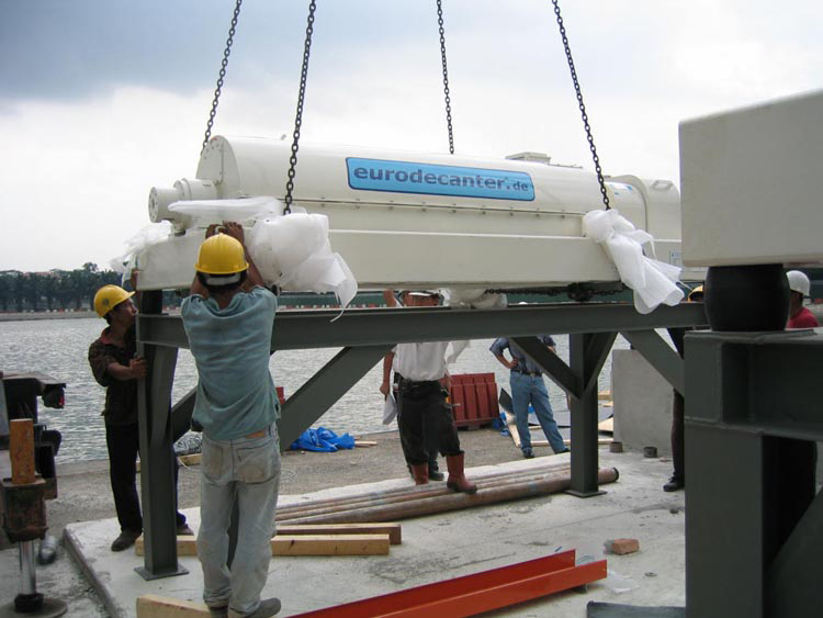 Decanter Installation