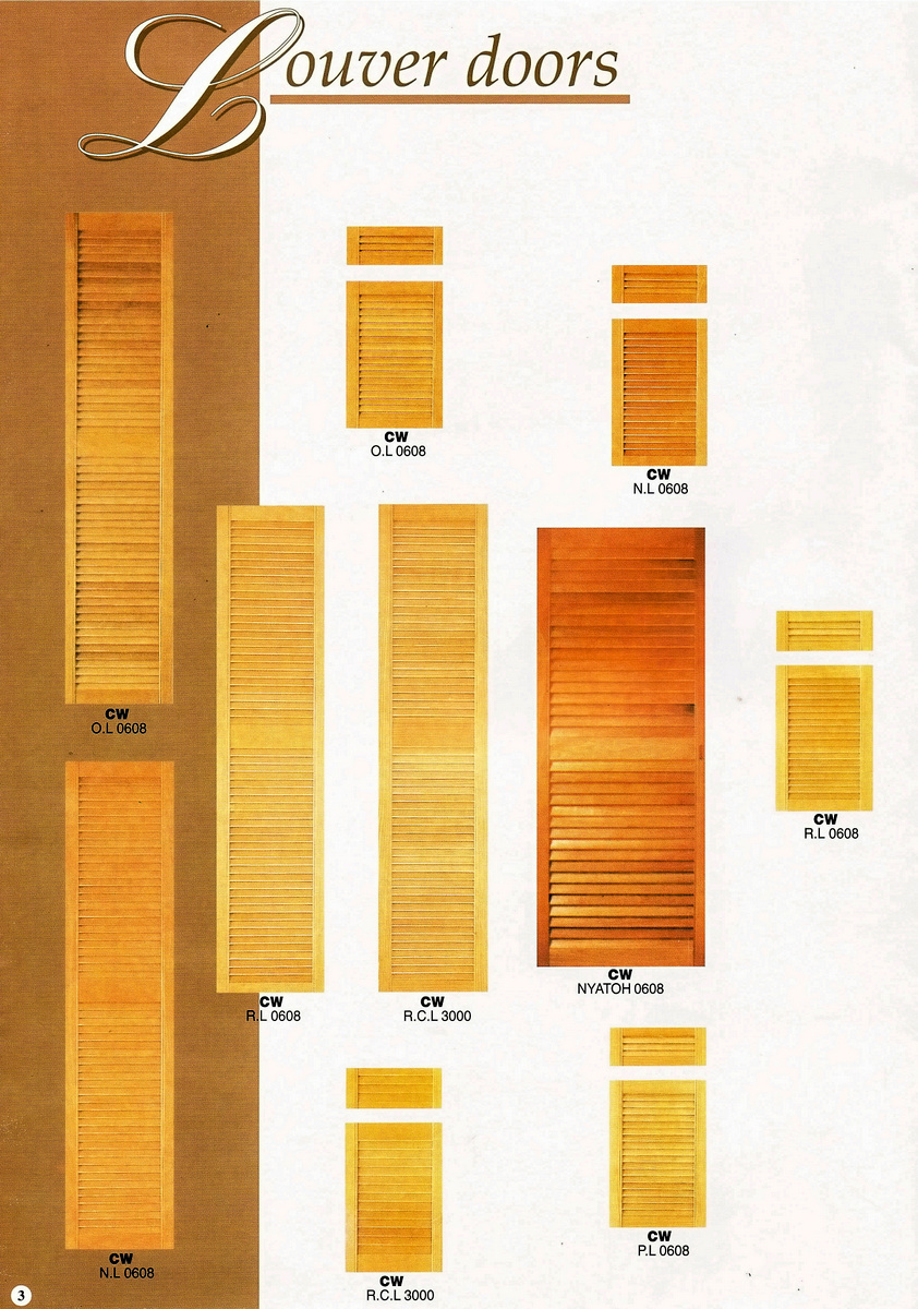 Louver Doors 實木百葉門