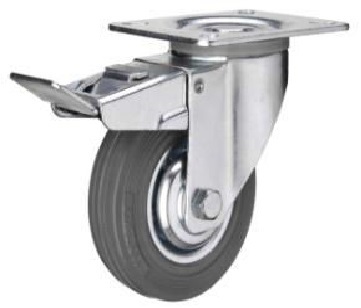 Light Medium Grey Rubber