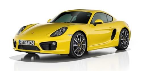 porsche cayman (Yellow)