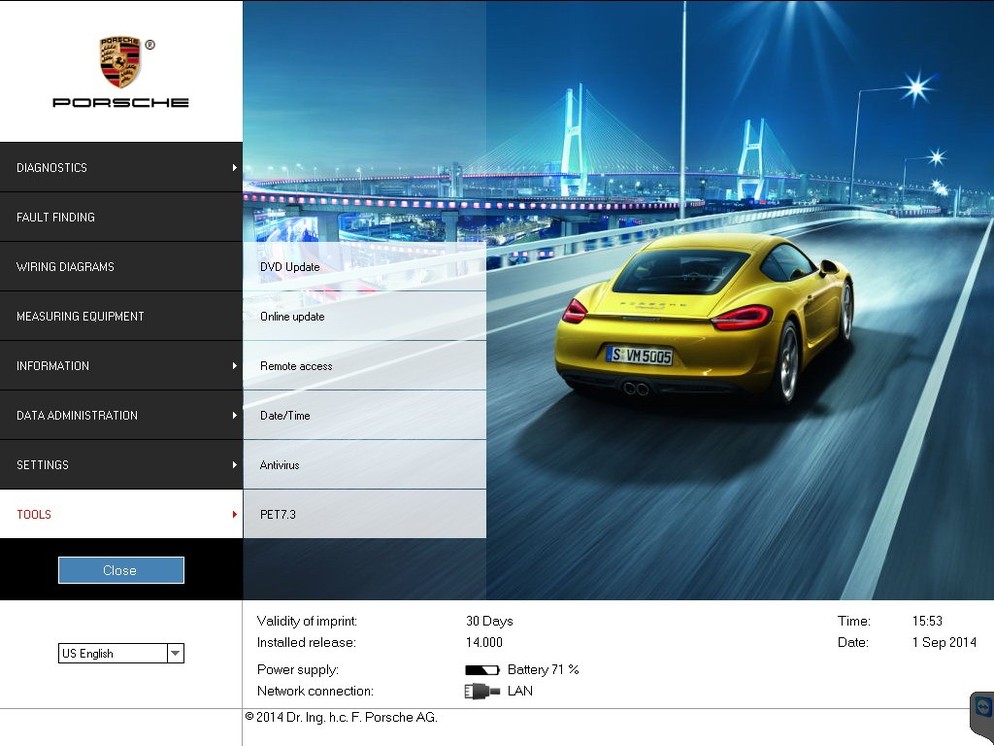 Porsche Diagnosis Tool 2