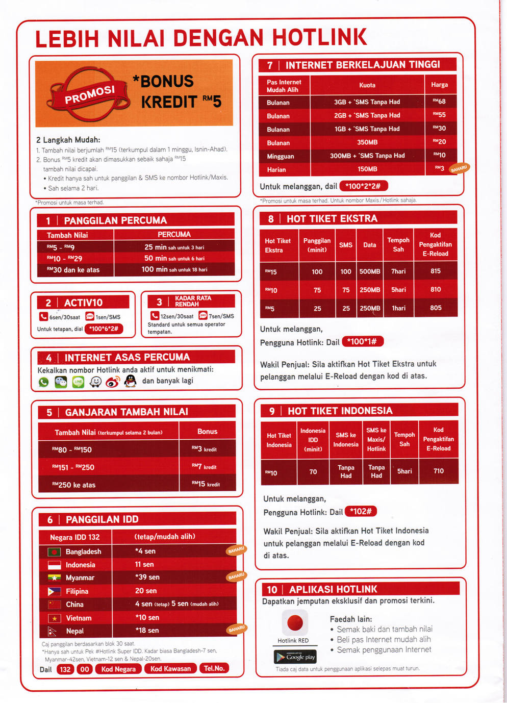 Hotlink Packages 8