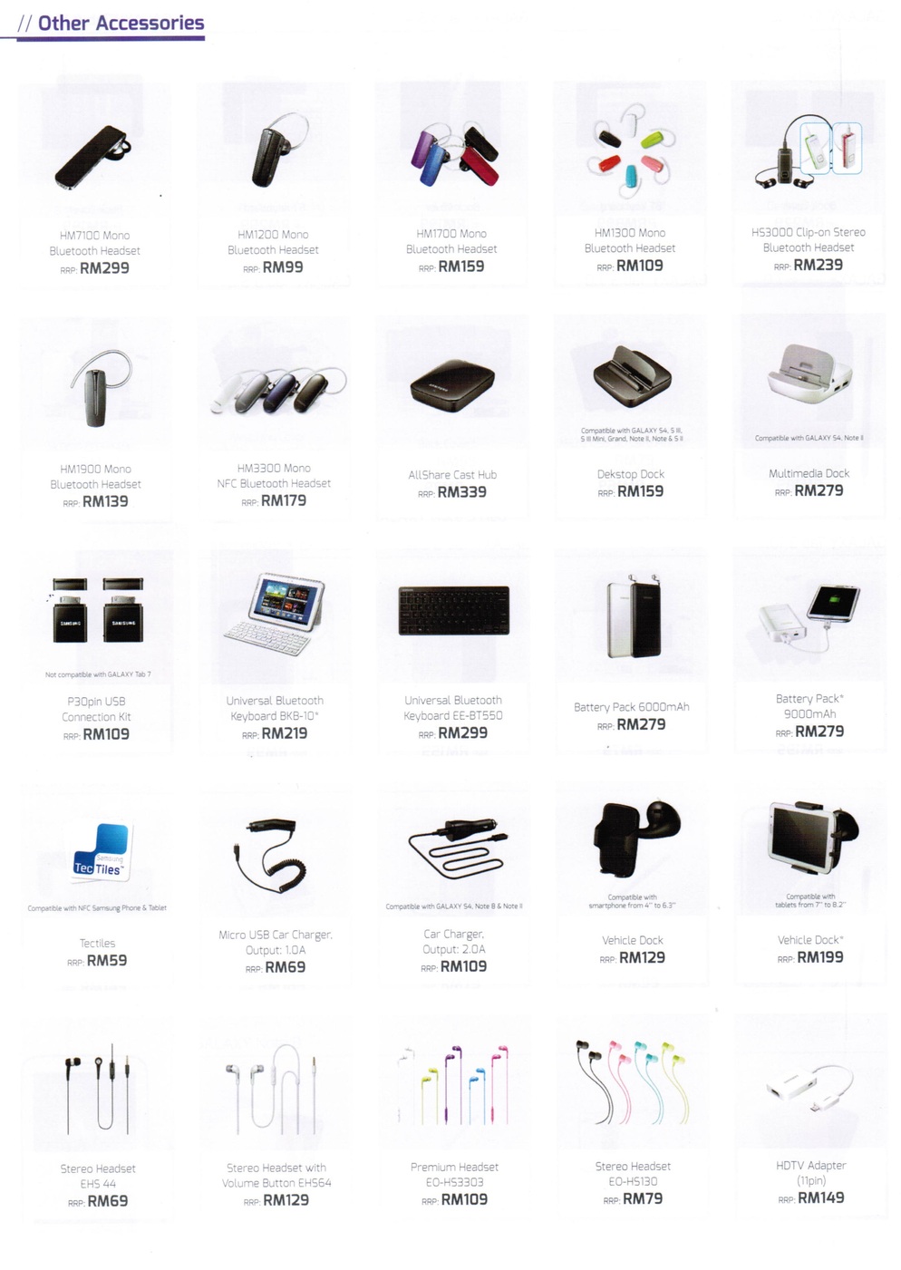 Other Accessories