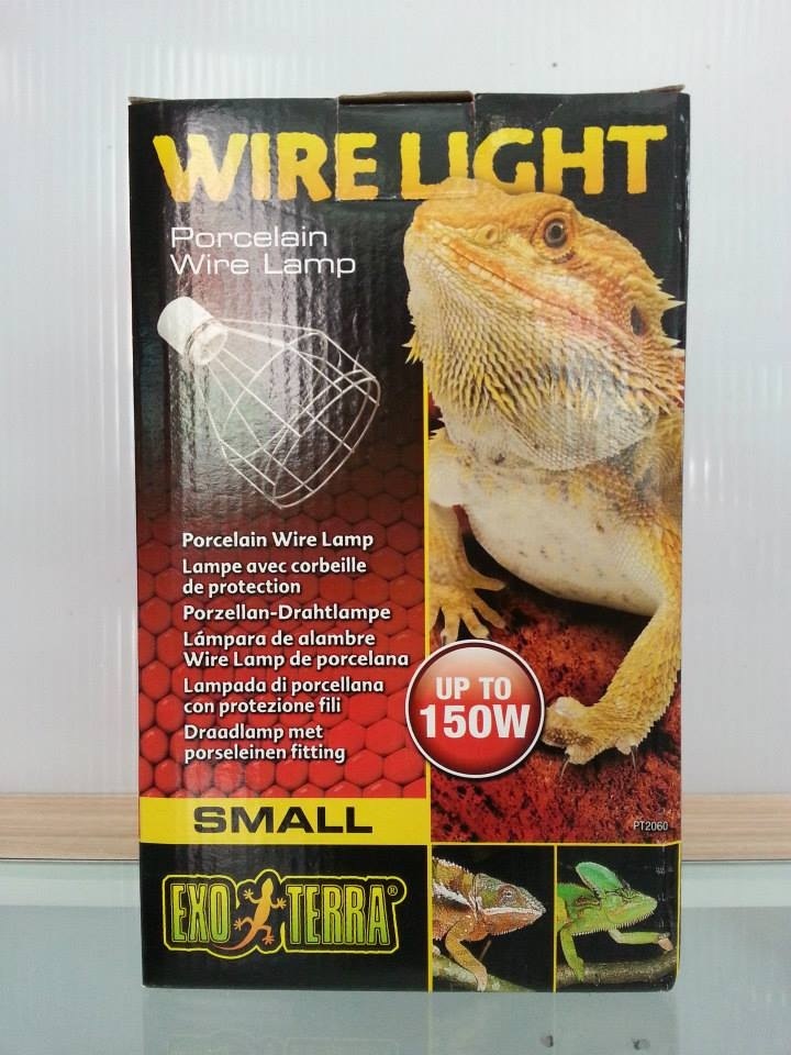 porcelein wire lamp
