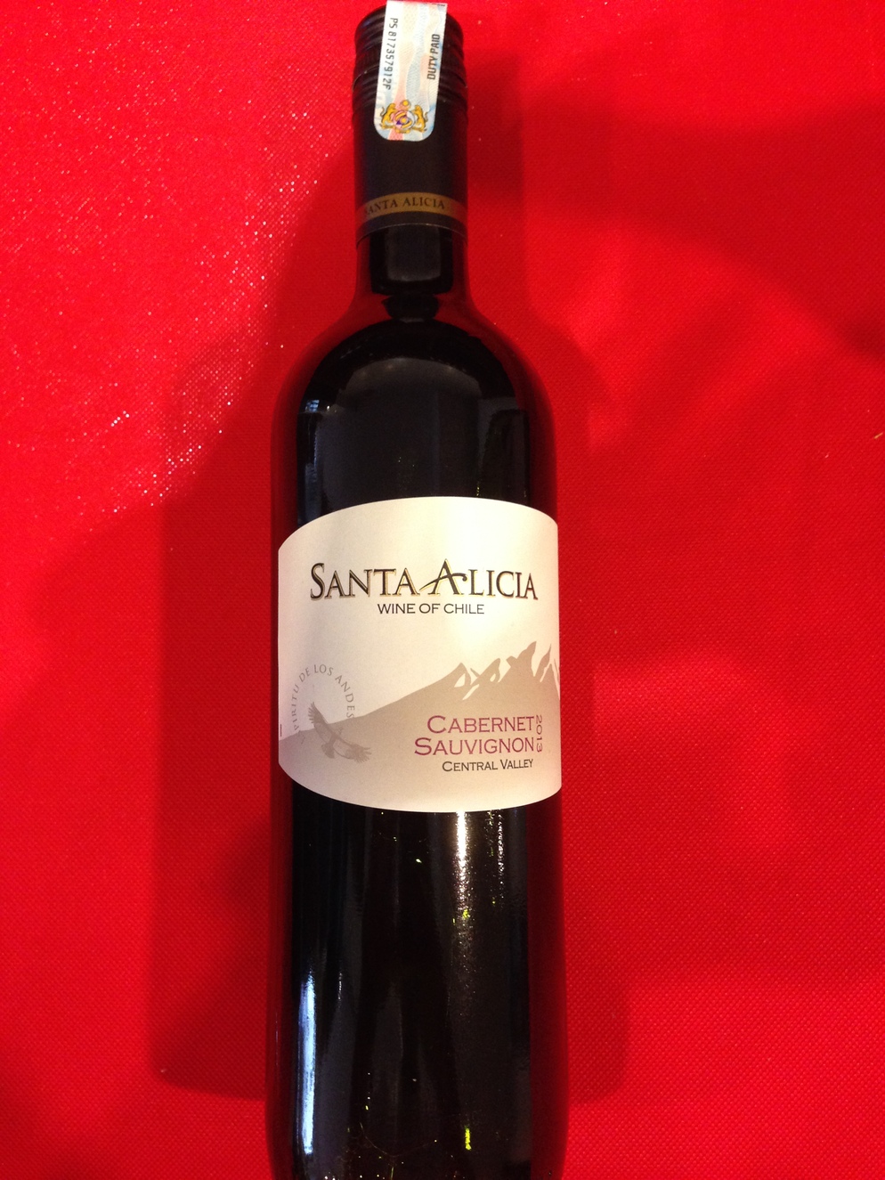 Santa Alicia Cabernet Sauvignon 2013