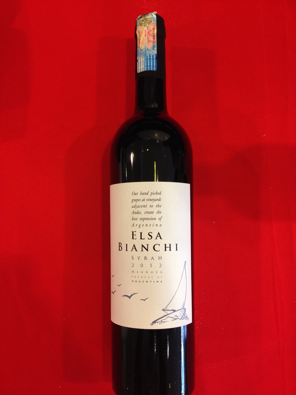 Elsa Bianchi Syrah 2012