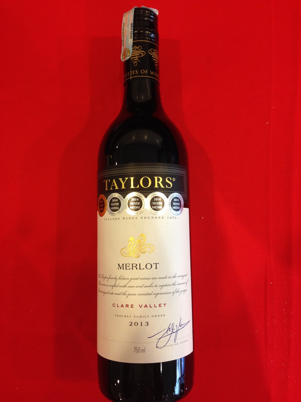 Taylor's Merlot 2013