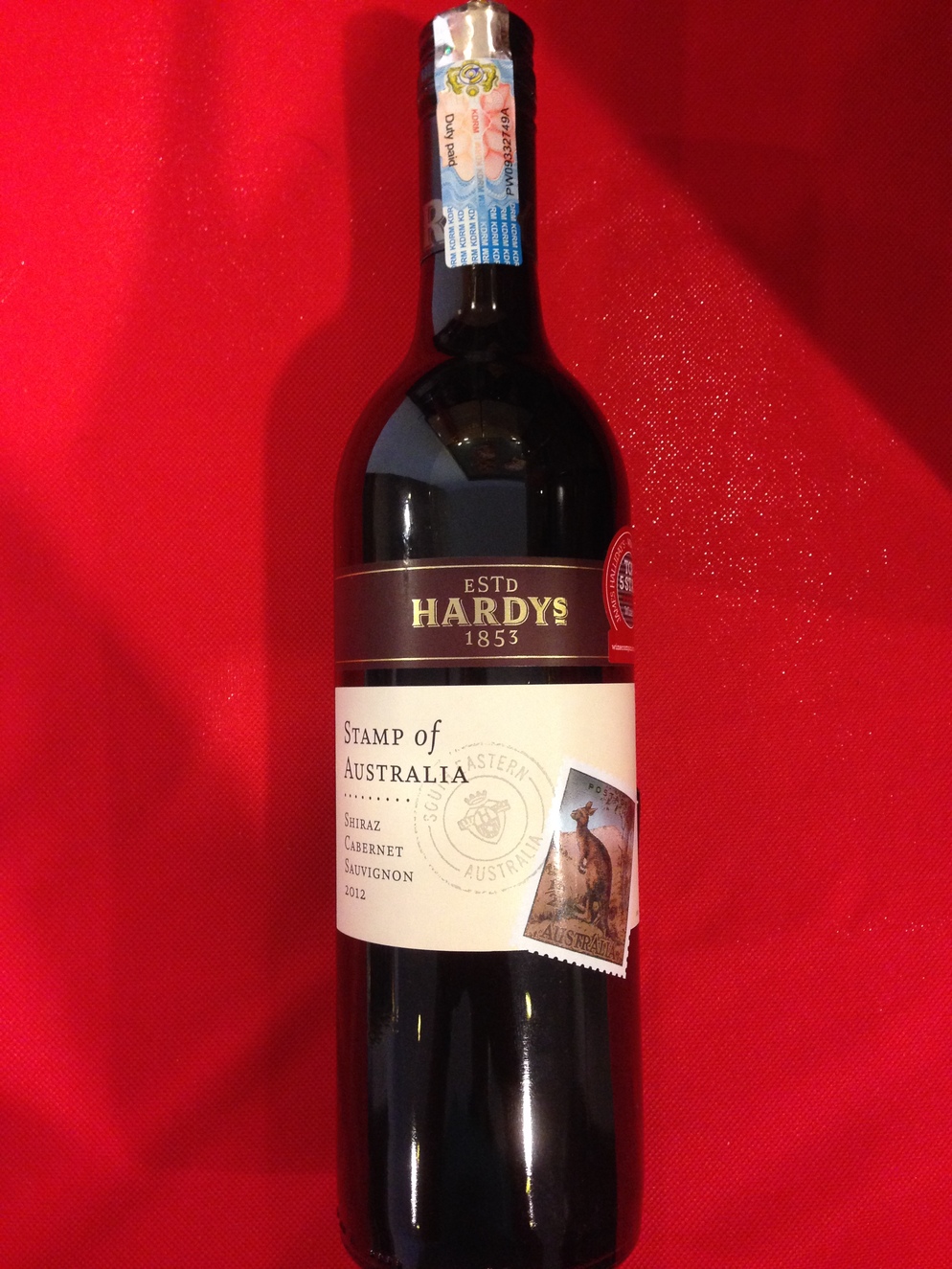 Hardy's Stamp Of Australia (Cabernet Sauvignon & Shiraz)