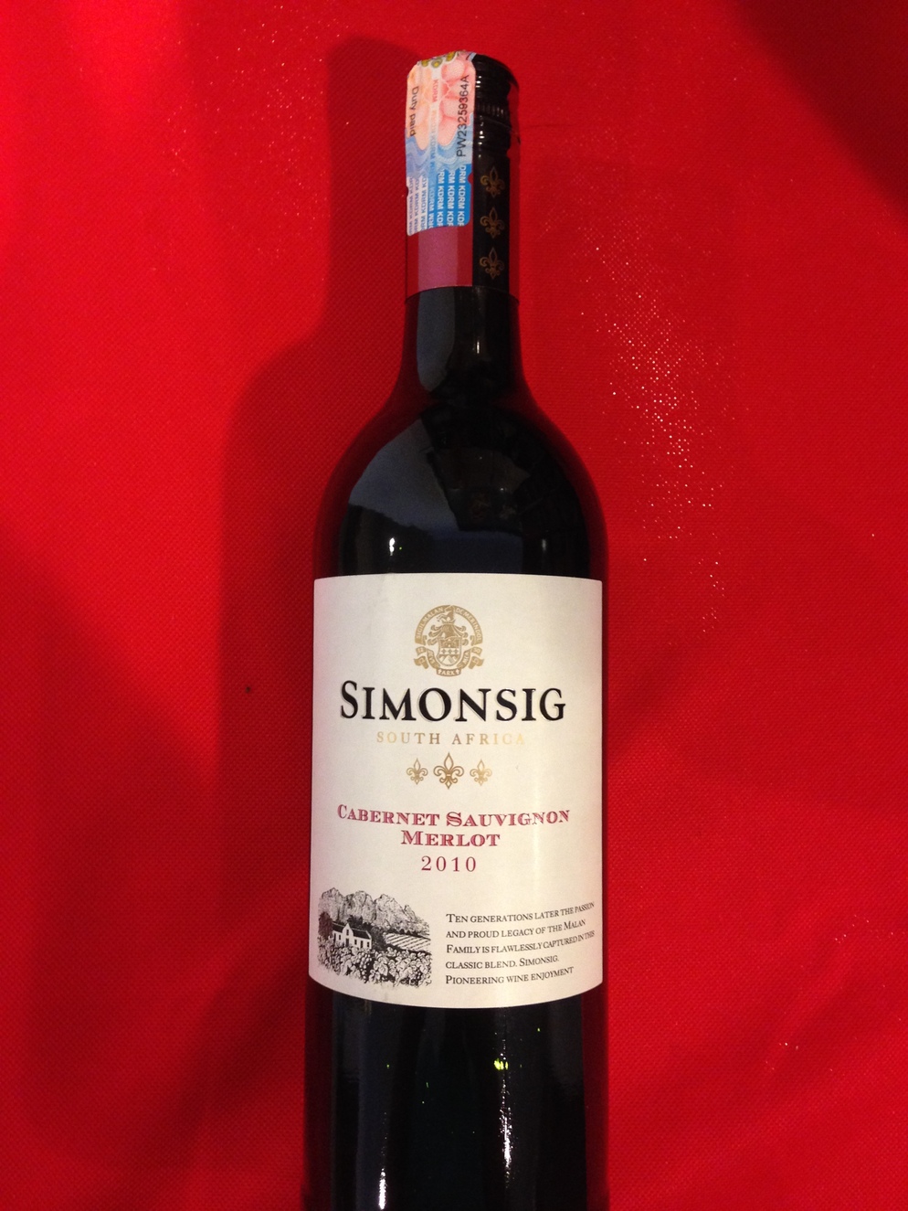 Simonsig (Cabernet Sauvignon & Merlot)