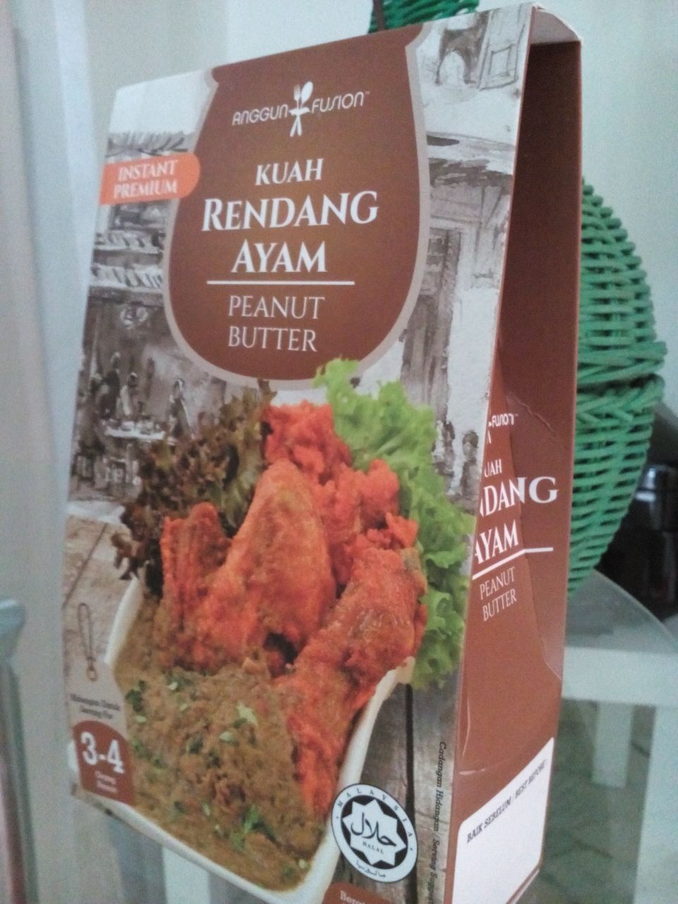 Kuah Rendang Ayam Peanut Butter