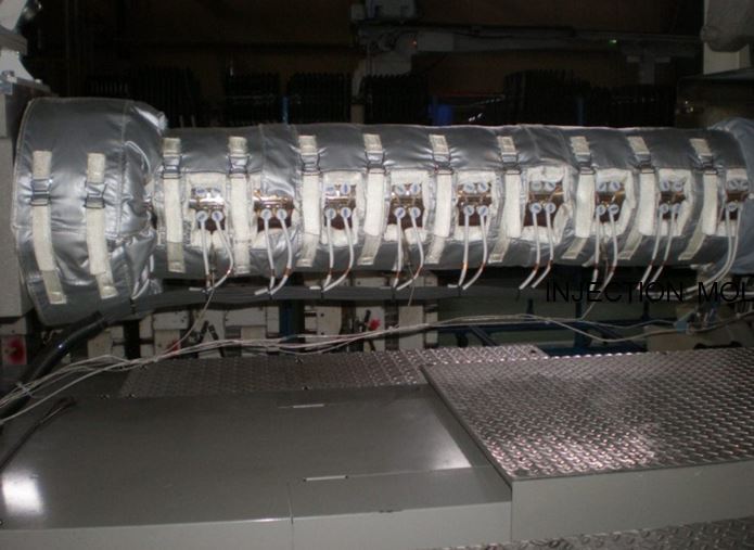 injection machine insulation jacket photo
