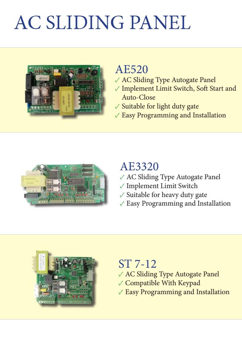AC Sliding Panel