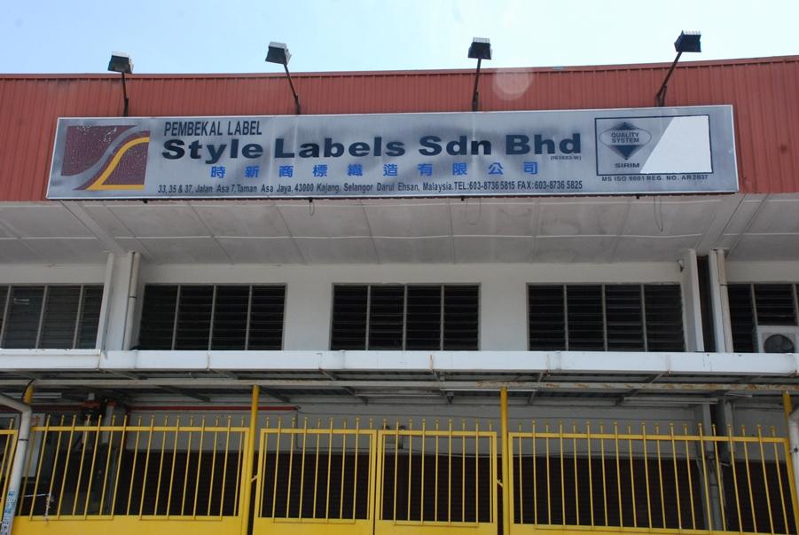 Style Labels Sdn Bhd Kajang 