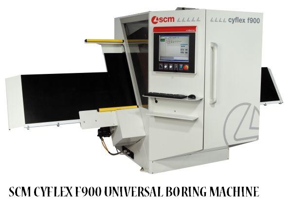 SCM CYFLEX F900 UNIVERSAL BORING MACHINE