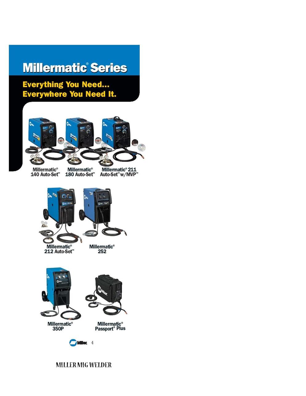 MILLER MIG WELDER
