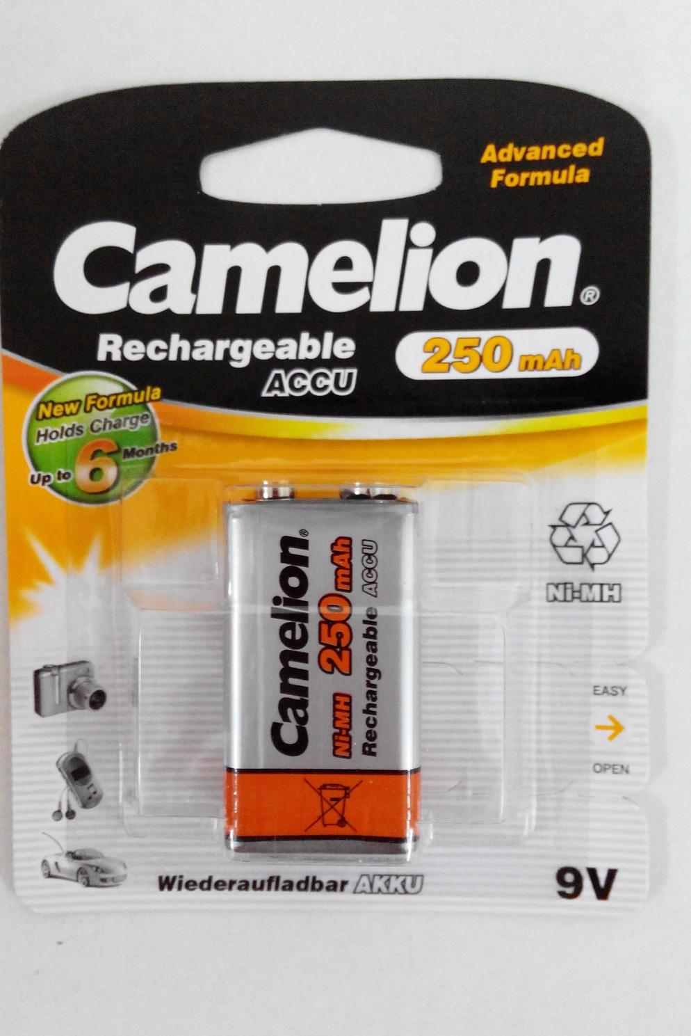 Camelion NiMh 9V Rechargeable Battery