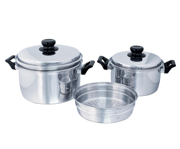 Saucepot with Steamer Set