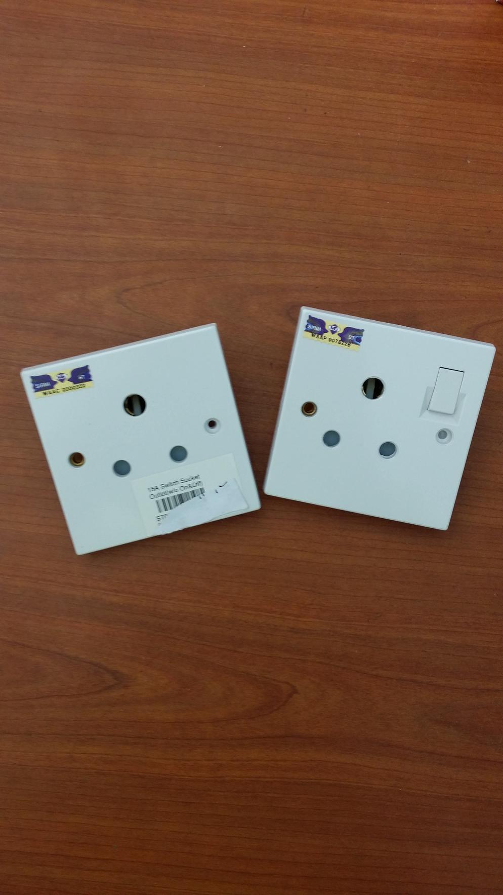 15A Swicth Socket Outlet☆diy-hardware-shop.com