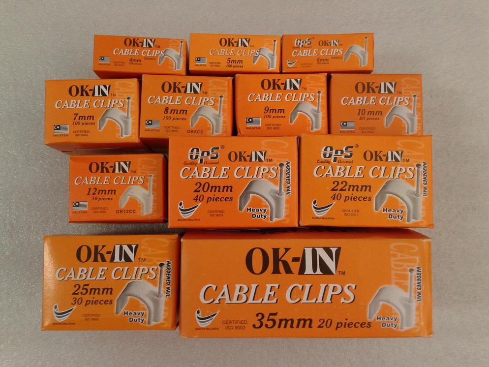 Cable Clips☆diy-hardware-shop.com