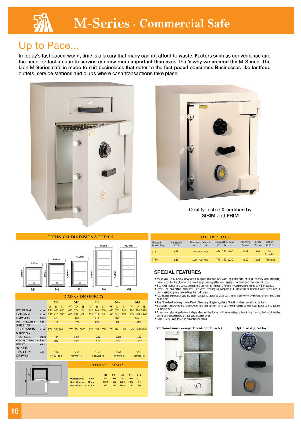 LION M Series Safe