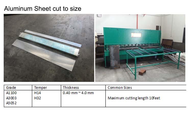 4 Aluminium Sheet Cut to size