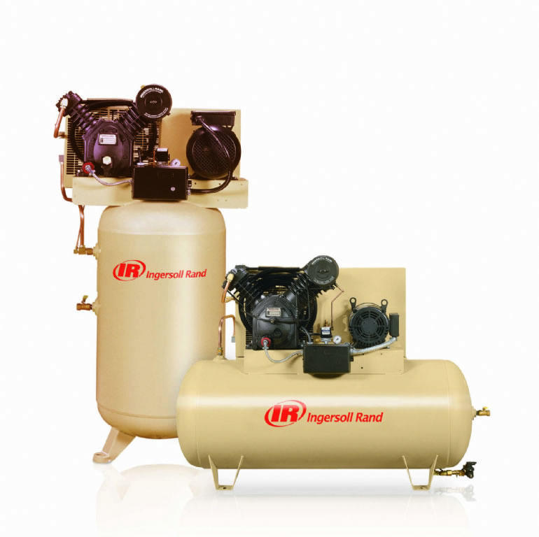 Vertical and Horizontal Piston Compressor