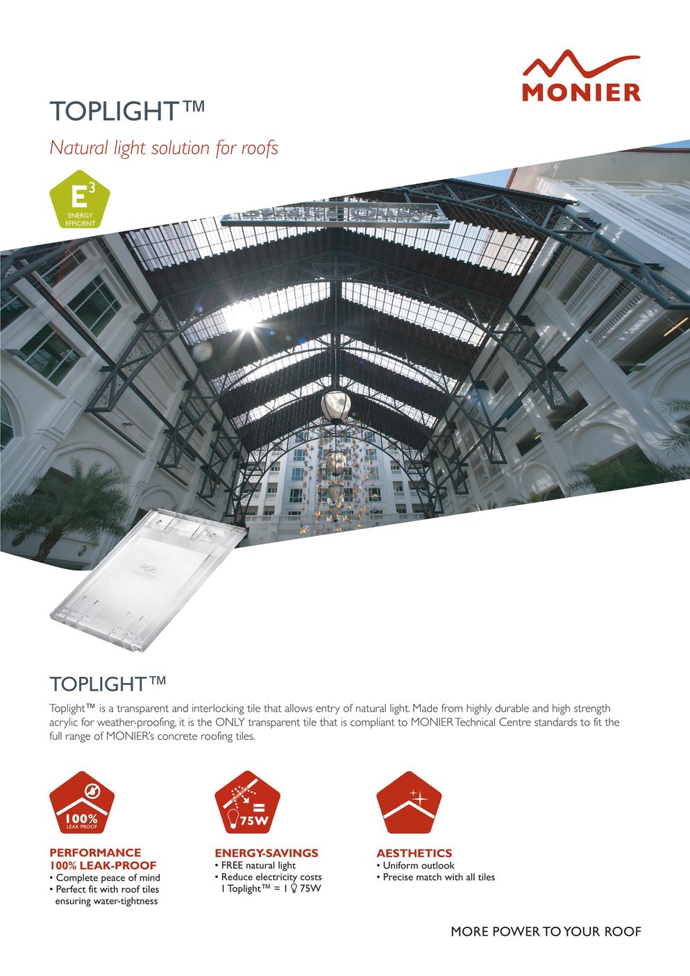 TOPLIGHT - Natural Light Solution For Roofs 1