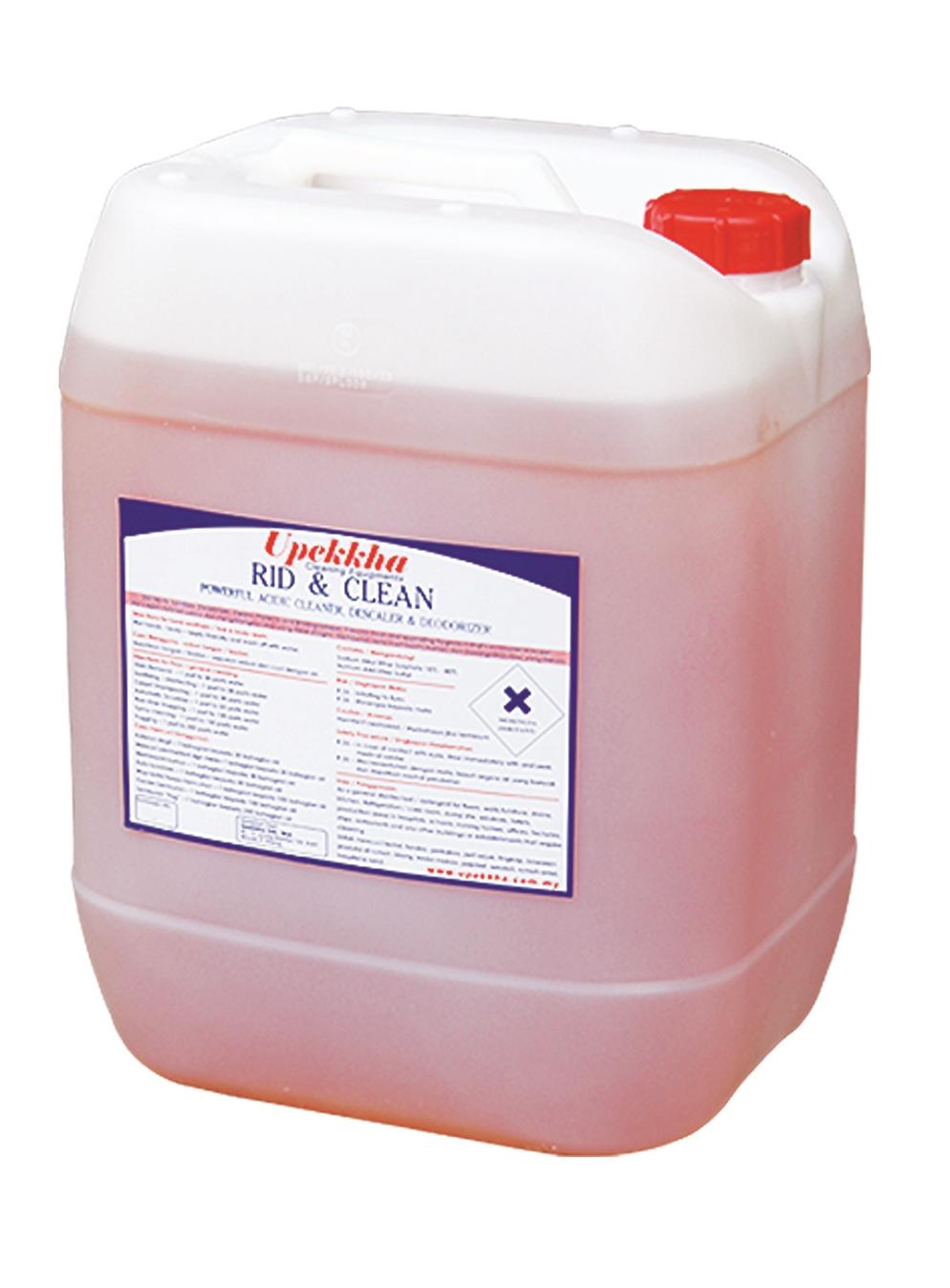 Hard Surface Cleaner-  'Rid   Clean' ( Powerful Acidic Cleaner   Descaler )