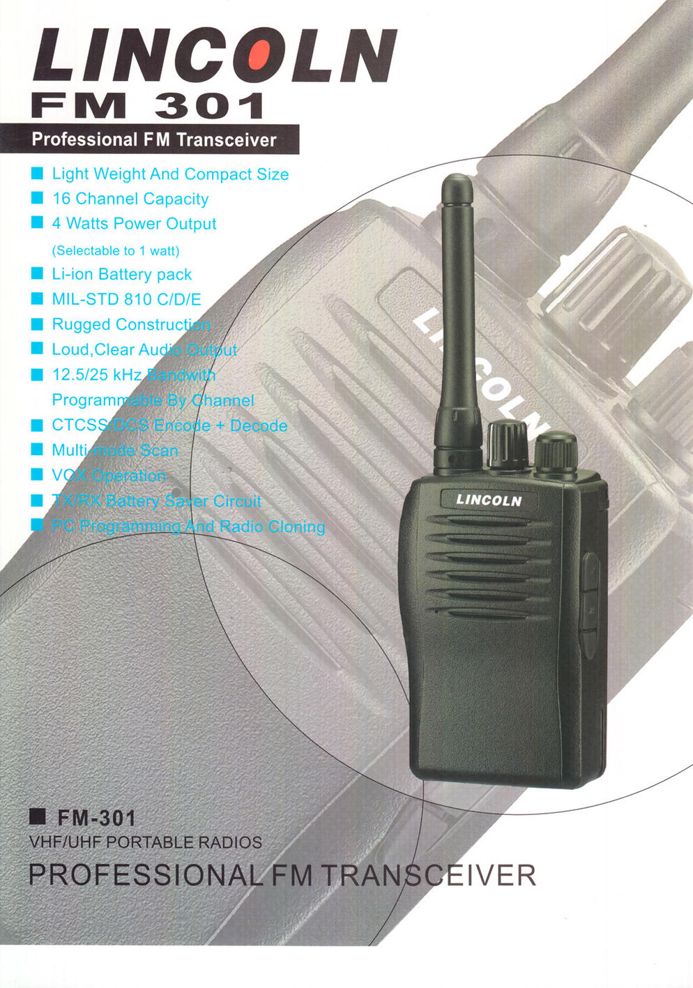 Lincoln   FM 301