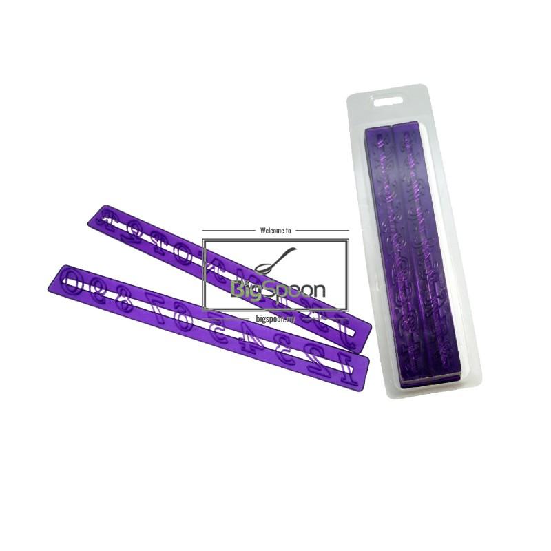 6PCS SET EMBOSSED MOULD