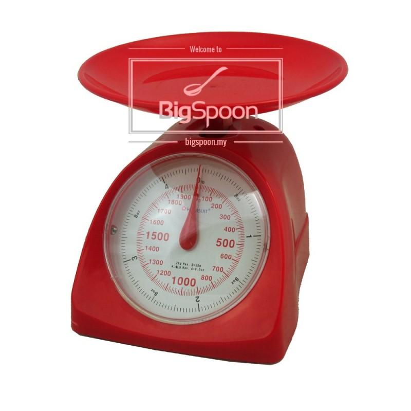 HOMSUIT KITCHEN SCALE 2KG   BLUE