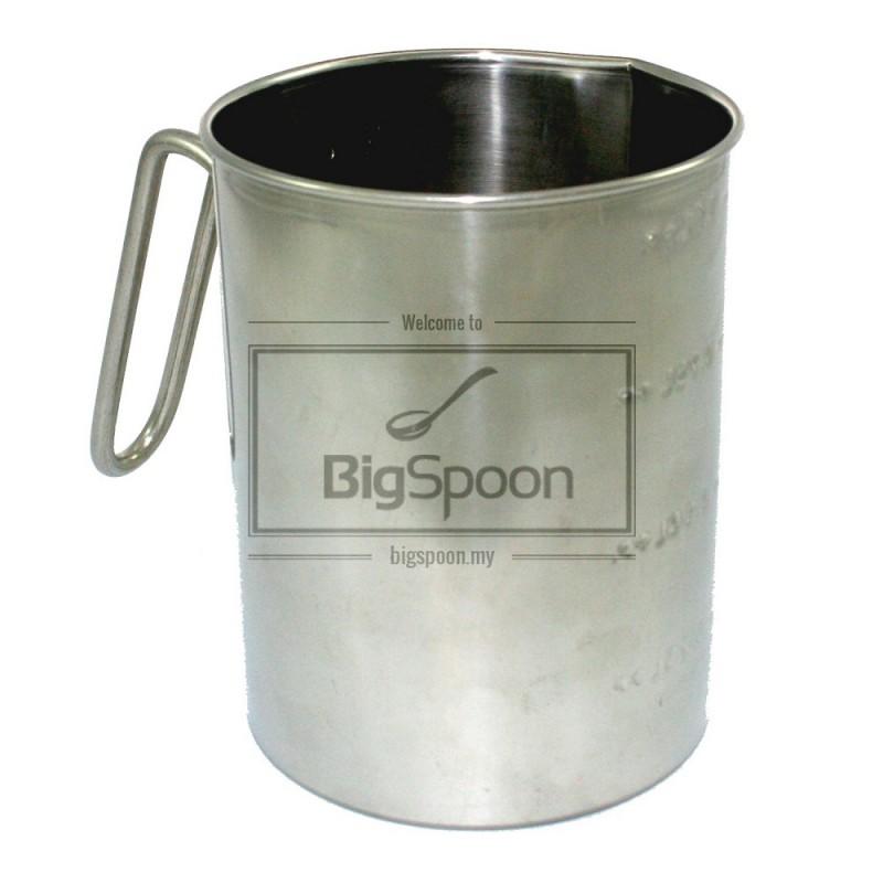 HOMSUIT MEASURING MUG STAINLESS STEEL   1