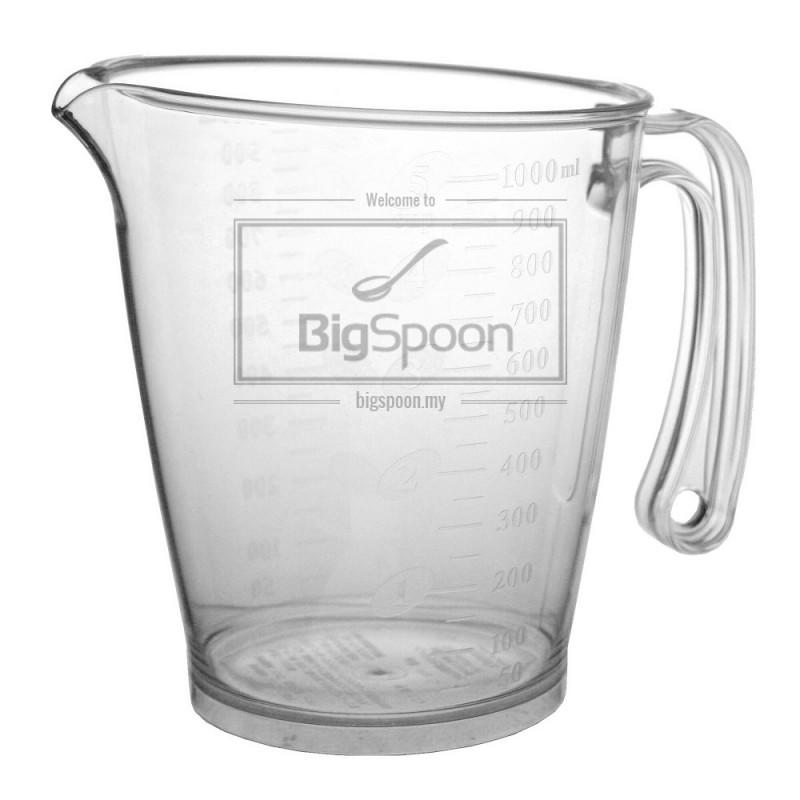 INOMATA 1 LITRE PLASTIC MEASURING JUG