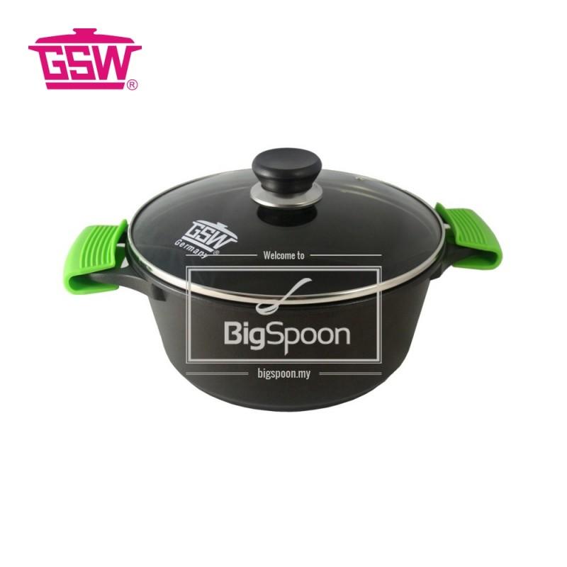 GSW NANO DIAMOND WOK WITH GLASS LID