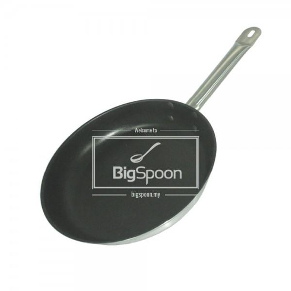 FRYING PAN NON STICK SANDWICH BOTTOM STAINLESS STEEL