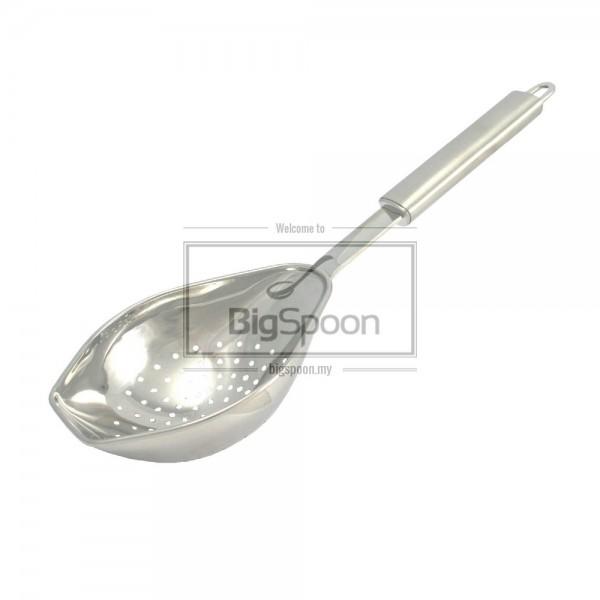 HEAVY DUTY PERFORATED LADLE STAINLESS STEEL