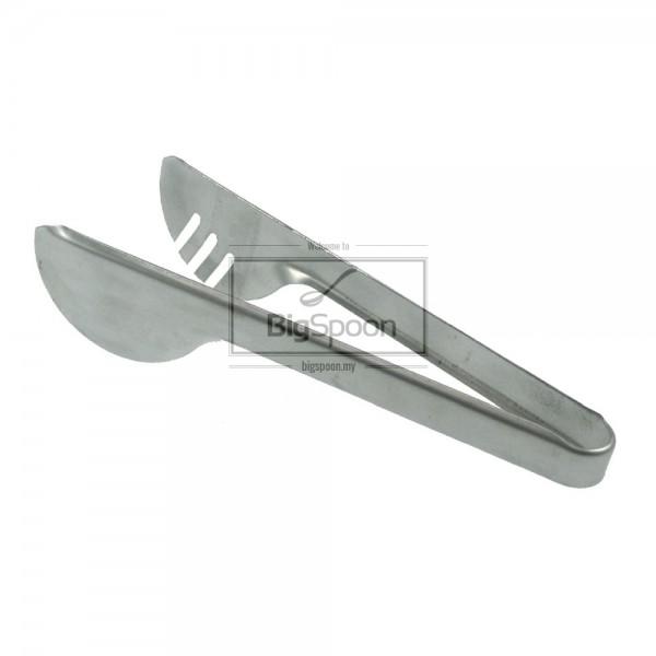 HALF CIRCLE SERVING TONG STAINLESS STEEL