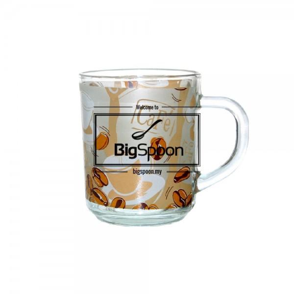 GLASS COFFEE CUP