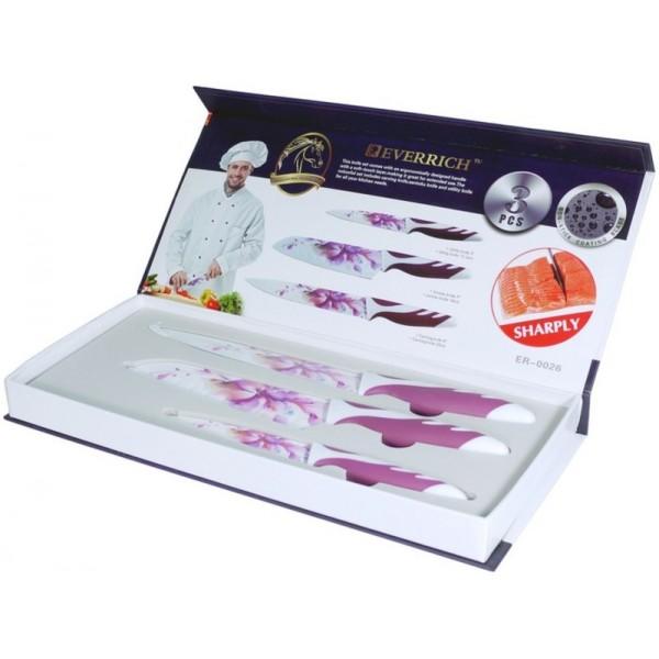 NONSTICK COATED KNIFE SET