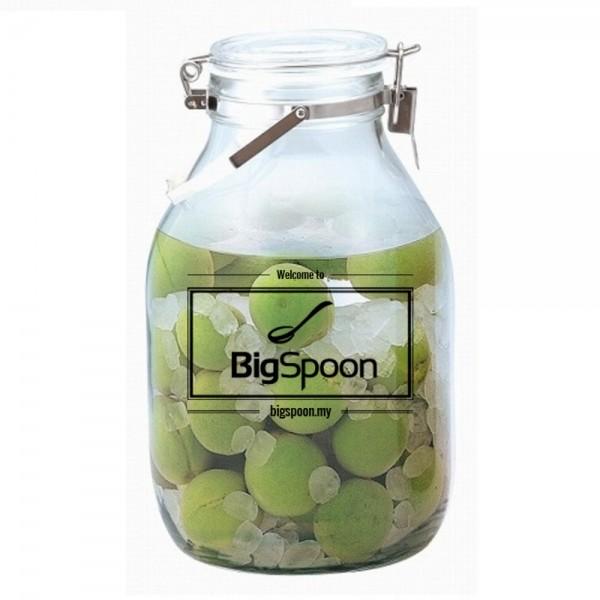 CELLARMATE AIR TIGHT GLASS JAR WITH LOCK & HANDLE