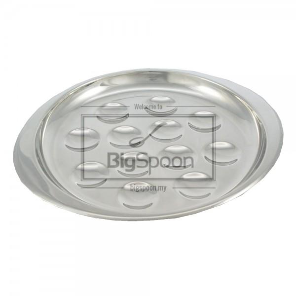 ESCARGOT STAINLESS STEEL PLATE