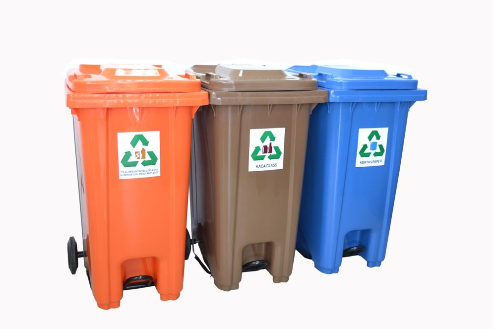 Recycle Bin with pedal  120L & 240L