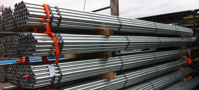 Galvanized pipe