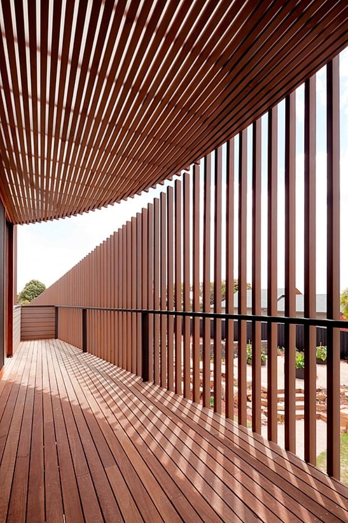 Wood slats